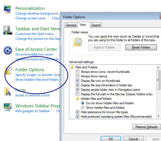 How To Show Hidden Extensions In Vista How To Show Hidden Extensions In Vista