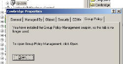 Create Group Policy in Windows 2003, domain or OU level