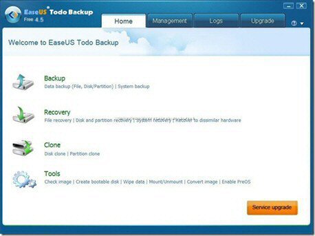 EaseUS Todo Backup