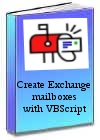 Creating Exchange mailboxes with VBScript