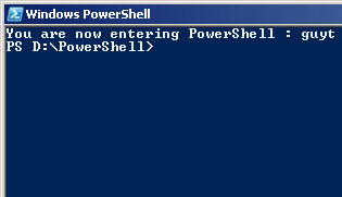 PowerShell Profile Command Line