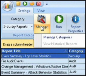 Solarwinds Log and Event Management Tool