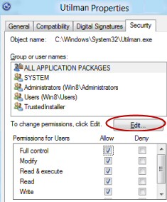 Windows 8 Backdoor logon