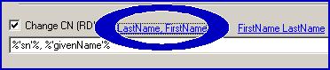 ADModify Change CN PSS Windows Server 2003 Utility