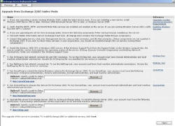 ExDeploy to Upgrade from Exchange 200 to Exchange 2003