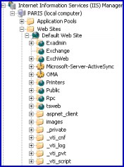 IIS v 6.0 Exchange 2003