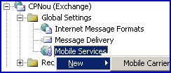 OMA Exchange 2003 System Manager