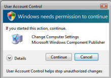 User Account Control (UAC)