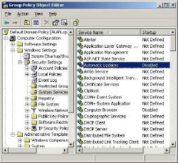 Group Policy Security Services
