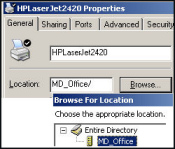 Printer Location - Challenge