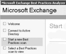 Exchange Best Practices Analyzer tool 