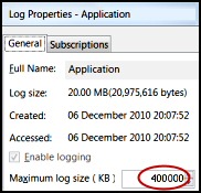 PowerShell Limit-Eventlog