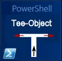 Windows PowerShell Tee-Object