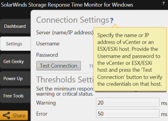 Free Download of Storage Response Time Manager