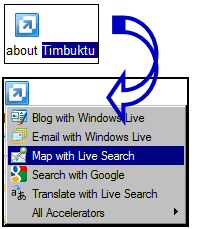 Review of IE 8 Accelerator Example