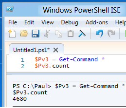 Microsoft Windows 8 PowerShell