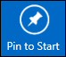 Pin to Microsoft Windows 8 Start Screen