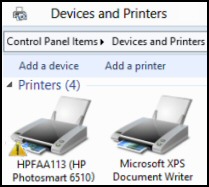Windows 8 Printer Problems