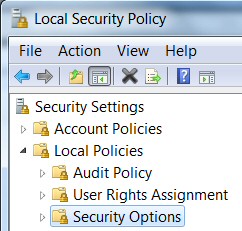 secpol.msc is not recognized secpol.msc is not recognized