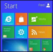Windows 8 Start Screen