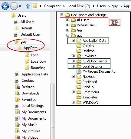 Windows 8 Appdata Folder Location