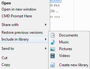 Include in Library