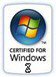 Certified for Windows 8 logo