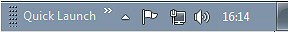 Review Microsoft Windows 7 - Quick Launch