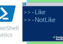 PowerShell Basics_ -Like _ -NotLike Operator