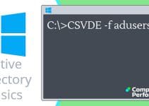 Active Directory Basics_ CSVDE Export User Accounts
