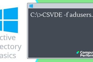 Active Directory Basics_ CSVDE Export User Accounts