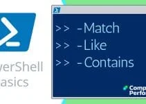 PowerShell Basics_ Conditional Operators -Match -Like -Contains -In -NotIn